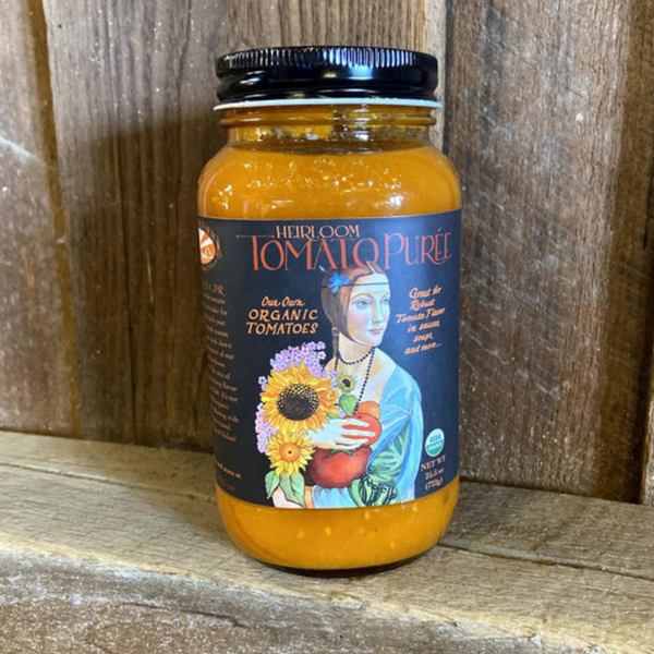 Preserved Items (Yellow Heirloom Tomato Purée)